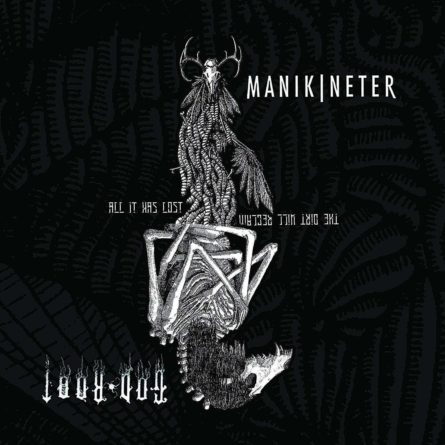 Manikineter split with God Root and New Shirts available now!